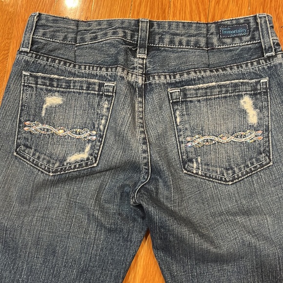 IMMORALITY JEANS Size 27 not worn much. Good shape. Color is still vibrant. - Picture 9 of 15